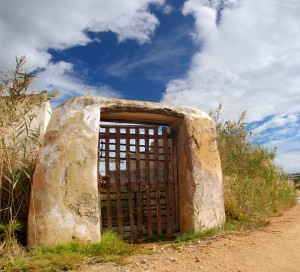 Portal de feixa en es Prat de ses Monges