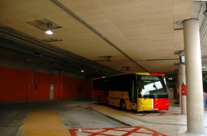 Interior de la estación del Cetis.