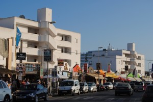 Imagen de la zona de ocio de Platja d'en Bossa.