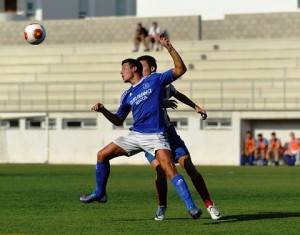 Imagen de archivo del encuentro entre el San Rafael y el Manacor. Foto: Fútbol Balear