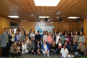 En la imagen, un momento del acto celebrado en Can Misses.