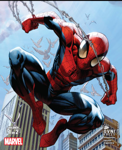 Portada de la edición argentina con un maravilloso dibujo de Mark Bagley, una pequeña muestra de su buen hacer.