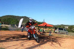 Christian Ardevol fue el vencedor en la categoría sénior del Enduro de Sant Carles.