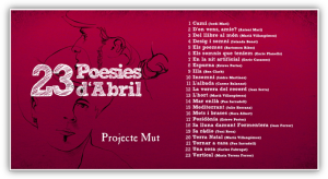 Projecte Mut regala als seus seguidors 23 poemes musicats.
