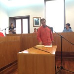 El concejal de Cultura, Pep Tur, jura su cargo.