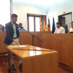 Rafa Ruiz jura su cargo como alcalde de Eivissa.