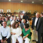 Un numeroso público asistió al acto de investidura.