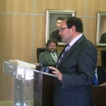 Pedro Ribas, el concejal de mayor edad, fue el Presidente de la Mesa.