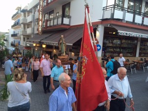 Una imagen de la procesión