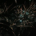 Una nueva imagen de los fuegos artificiales.