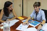 La consellera de Medio Ambiente de Formentera y la Directora General durante su reunión de este martes