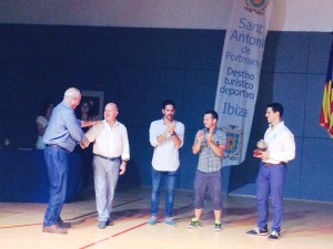 Pepe Roselló se llevó el galardón a la mejor entidad patrocinadora con Space.
