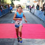 Llorenç Vidal, tercero en la prueba infantil y cadete.