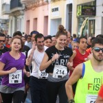 Varios de los atletas en los primeros momentos de la prueba.