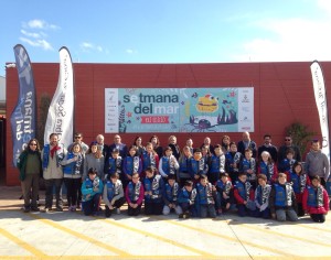 Los jóvenes protagonistas de la nueva edición de la Semana del Mar.