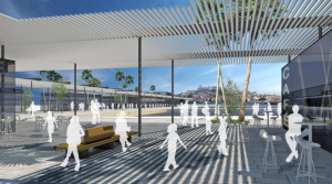 Imagen virtual de la estación de Formentera.