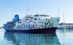El ferry Posidonia. Foto: Baleària.
