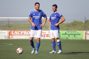 Ramos y Salinas, hombres gol del San Rafael. Foto: Fútbol Pitiuso