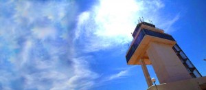 Torre de control de aeropuerto de Eivissa. Foto: AENA.