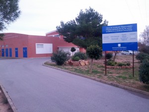 Imagen del exterior de la planta desaladora de Formentera. 