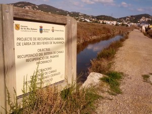 Los presupuestos prevén 700.000 euros para mejoras en Ses Feixes y la playa de Talamanca.