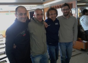 Samuel Urbano, Toni Marí, Tolo Fiol y Juanjo Serra. Foto: Facebook