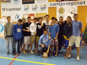 El Laietà A se llevó el título al mejor equipo del torneo en categoría cadete masculina.