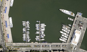 El puerto deportivo de Ibiza Magna transcurre en paralelo con el paseo XXX del puerto de Vila.  Foto: ibizamagna.com