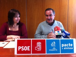 Patricia Abascal i Xico Tarrés durant la roda de premsa. Foto: D.V.