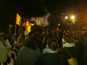 Imatges de la darrera manifestació a Eivissa en contra de la Llei Wert. Foto: Soldat.