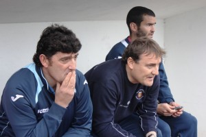Mario Ormaechea, entrenador de la Peña, se enfrentó a su ex equipo. Foto: Fútbol Pitiuso