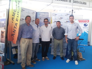 Un momento de la presentación, en la Feria Touribisport