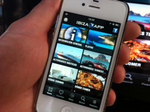 La aplicación Ibiza App para iphone. Foto: D.V.