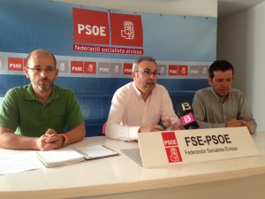 Alfonso Molina, Vicent Torres i Marc Costa. Foto: FSE-PSOE.