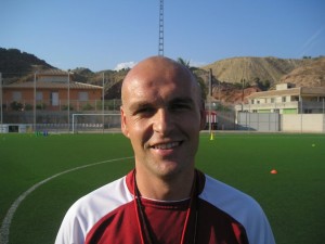 Sebastián Jurado, entrenador de La Hoya Lorca.