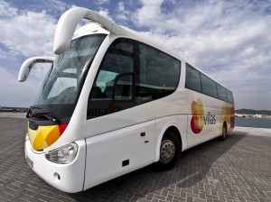 El portavoz de la empresa de autobuses H. F. Vilás ha criticado la gestión del CETIS por parte del Ayuntamiento de Vila y del Consell Insular d'Eivissa.  Foto: hfvilas.es