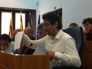 El portavoz municipal de EPIC Ibiza, Toni Villalonga. Foto: D.V.