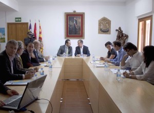 Imatge de la reunió. Foto: Consell Insular de Formentera.