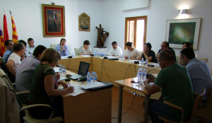 Imatge d'arxiu d'un ple ordinari del Consell de Formentera