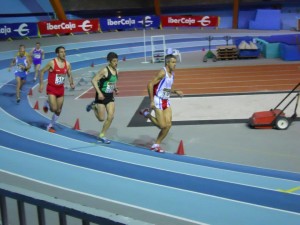 Toni Suñer disputó este domingo la final de los 1.500 metros para mayores de 50 años.