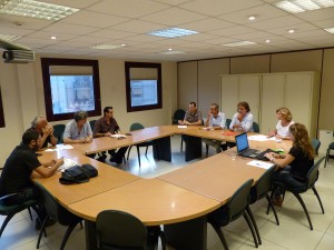 Reunió entre representants de la Conselleria i dels sindicats. Foto: CAIB.