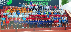 Los participantes del Torneig Interilles de Seleccions 2013 en una imagen de grupo. Foto: FFIB