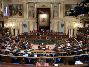 Imatge del Congrés durant el debat dels Pressupostos 2014. Foto: Congrés dels Diputats