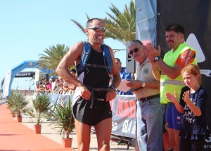 Javier Serra fue el subcampeón en la maratón a trece minutos de distancia con respecto al ganador.