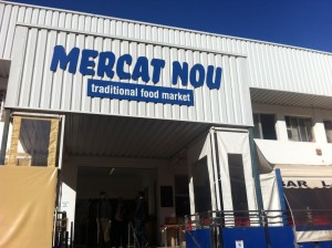 Imagen exterior del Mercat Nou. Fotos: D.V.