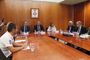 Una imagen de la reunión de hoy en el Consell d'Eivissa del Comité de Rutas.
