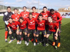 Once inicial qque presentó el Formentera en su encuentro ante el Binissalem.