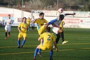 Ayrton fue el autor del cuarto gol de la Peña en el encuentro aplazado de la 15ª jornada.