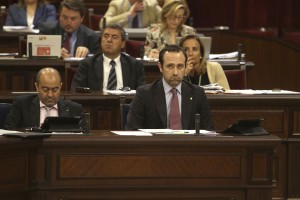 El president del Govern Balear, José Ramón Bauzá, al Parlament. Foto: Ara Balears