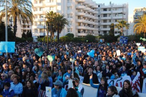 Manifestación en Eivissa contra las prospecciones petrolíferas